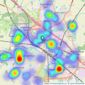 Mann - Ashford listings heatmap