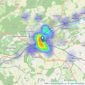 Mann - Canterbury listings heatmap