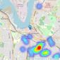 Mann - Chatham listings heatmap