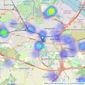 Mann - Dartford listings heatmap