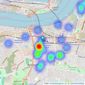 Mann - Woolwich listings heatmap