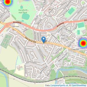 Manning Stainton Luxe - Horsforth listings heatmap