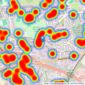 Manning Stainton - Wortley listings heatmap