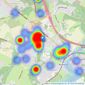 Manns & Manns - Southampton listings heatmap