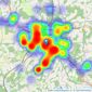 Mansell McTaggart - East Grinstead listings heatmap