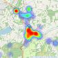 Mansell McTaggart - Forest Row listings heatmap