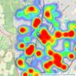 Mansell McTaggart - Haywards Heath listings heatmap