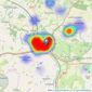 Mansell McTaggart - Lewes listings heatmap