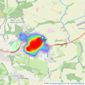 Mansell McTaggart - Newick listings heatmap