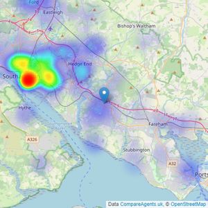 Marco Harris - Southampton listings heatmap