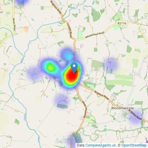 Marcus Grimes - Henfield listings heatmap