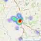 Marcus Grimes - Henfield listings heatmap