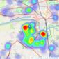 Marie Holmes Estates - Preston listings heatmap