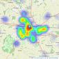 Mark Ewin - Bury St Edmunds listings heatmap