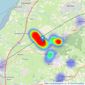 Mark Templer Residential Sales - Yatton listings heatmap