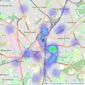 Marriott Vernon - Croydon listings heatmap