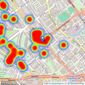 Marsh & Parsons - Little Venice listings heatmap