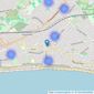 Martin & Co - Bournemouth listings heatmap