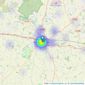 Martin & Co - Bury St Edmunds listings heatmap