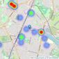 Martin & Co - Cambridge listings heatmap