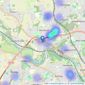 Martin & Co - Leeds Horsforth listings heatmap