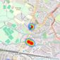 Martin & Co - Tonbridge listings heatmap