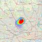 Martyn Gerrard - Finchley listings heatmap