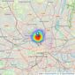 Martyn Gerrard - Kentish Town listings heatmap