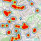 Martyn Gerrard - Muswell Hill listings heatmap