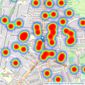 Martyn Gerrard - North Finchley listings heatmap