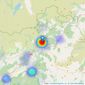 Masson Cairns - Grantown on Spey listings heatmap