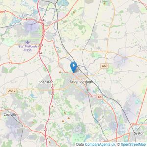 MATHER JAMIE LIMITED - Loughborough listings heatmap