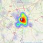 Matthews of Chester - Chester listings heatmap