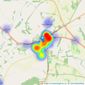 Maxwell Douglas - Chipping Norton listings heatmap