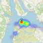 McArthur Scott - Gourock listings heatmap