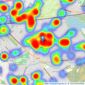 McCarthy Holden - Fleet listings heatmap