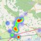 McCarthy Holden - Hartley Wintney listings heatmap