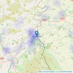 McCartneys LLP - Hay-On-Wye listings heatmap