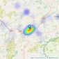 McCartneys LLP - Newtown listings heatmap