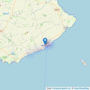 McEwan Fraser Legal - Anstruther listings heatmap