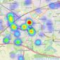 McFarlane Sales & Lettings - Old Town Office - Swindon listings heatmap