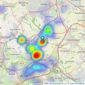 McField Residential - Brighouse listings heatmap