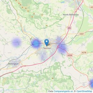 McKinlays - Park Homes listings heatmap