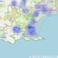 Melanie Anderson Independent Estate Agents - Powered by eXp, Covering Swansea, Mumbles, Gower & Llanelli listings heatmap