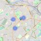 Meridian Estates - Smethwick listings heatmap