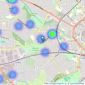 Merrick Binch Lettings & Sales - Coventry listings heatmap