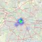 Metro Residential - Manchester listings heatmap