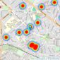 MGY - Whitchurch listings heatmap