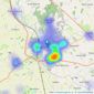 Michael Anthony Leighton Buzzard - Leighton Buzzard listings heatmap