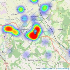 Michael Anthony - Tring listings heatmap